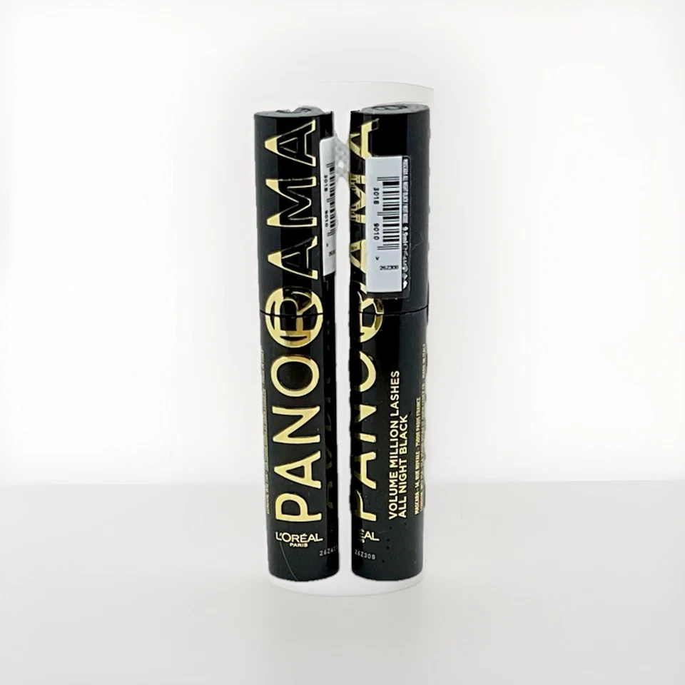 2*L’OREAL  Mascara Panorama Volume Million Lashes All Night Black 2*9.9ml & Set - Bild 1 von 1