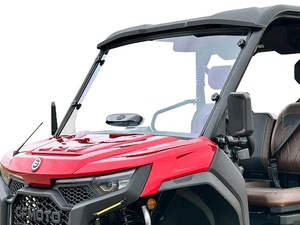 CFMoto U10 Pro & XL Front Windshield Vented Scratch Resistant 2025+ - Picture 1 of 8