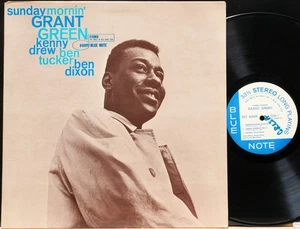 GRANT GREEN "SUNDAY MORNIN'" BLUE NOTE 84099 NY VAN GELDER VG+(+)/EX Kenny Drew - Picture 1 of 5