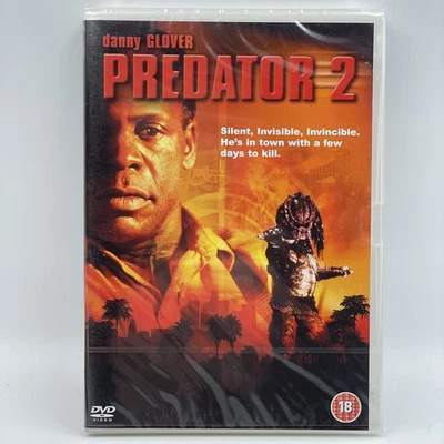Predator 2 [DVD] Danny Glover • Gary Busey • UK R2 • New & Sealed - Image 1 of 2