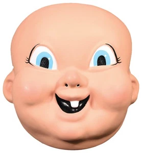 Happy Death Day Mascot Babyface Horror Movie Adult Unisex Costume Vacuform Mask - Picture 1 of 1