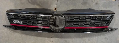 Nuevo Genuino VW Jetta VI GLI Facelift Frontal Superior Radiador Parrilla 5C6853651PCEE Foto 1 de 2