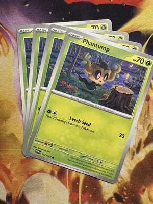 Pokémon TCG Phantump 012/167 Sv06: Twilight Masquerade Regular x4 - Image 1 of 2