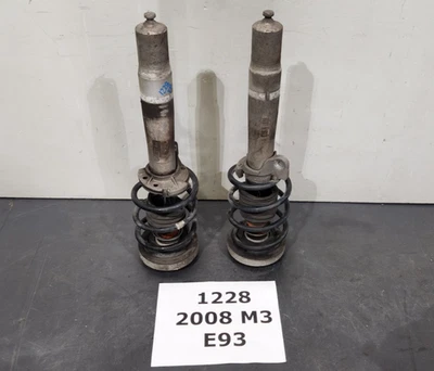 ✅ 08-13 OEM BMW M3 E93 suspensión delantera izquierda derecha resorte puntal juego EDC Foto 1 de 4