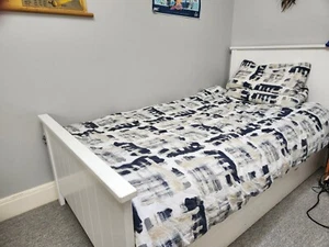 King Single Timber Bed with Trundle - Picture 1 of 6