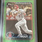 2024+Topps+Series+1+Mike+Trout+Green+460%2F499+Los+Angeles+Angels