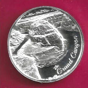 2OZ GRAND CANYON .999 SILBERMEDAILLE - Bild 1 von 2
