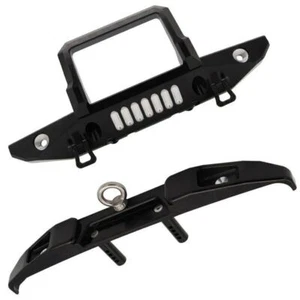 Metal CNC RC Front Rear Bumper w/ Trailer Winch Hooks For 1/6 Axial SCX6 Upgrade - Picture 1 of 27
