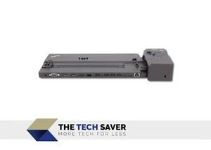 Lenovo Thinkpad Ultra Docking Station 40AJ0135EU with 135W charger adapter - Afbeelding 1 van 4