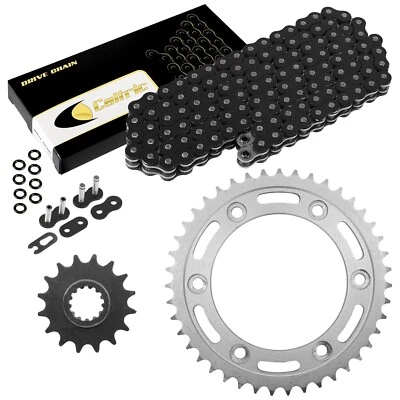 Black O-Ring Drive Chain & Sprockets for Honda CBR929RR CBR954RR 2000-2003 - Image 1 of 4