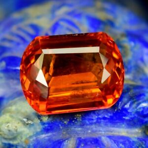 14.20 Ct Natural Unheated Fanta Orange Ceylon Sapphire Gemstone GIE Certified