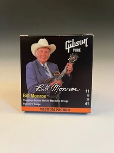 Gibson Bill Munroe Mandolin Strings Vintage - Picture 1 of 1