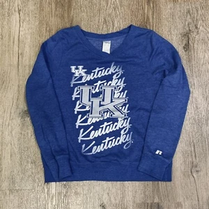 Kentucky Wildcats Sweater Hoodie Large UK Men's Russell - Picture 1 of 4