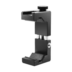 Metal Phone Holder Tripod Mount with Cold Shoe for Smartphone Video Rig Vlogging - Picture 1 of 6