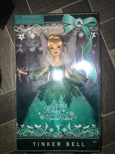 NEW 🤩 Disney Store Tinker Bell Special Edition 2022 Holiday Doll 🤩 - Picture 1 of 5