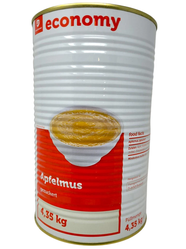 TGE applesauce 4250 ml canned apple stock ready to table sugared (4.47 EUR/L) - Image 1 of 1