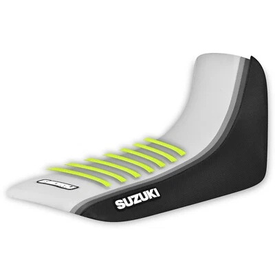 Cubierta de asiento con pinza Suzuki DR 650 S 1992-1995 - PERSONALIZADA - MENSAJE US - LOGOTIPO #444 Foto 1 de 2