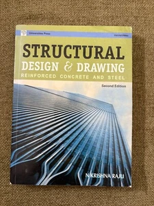 📘 Structural Design & Drawing N. Krishna Raju 2004 3rd Ed. VG 📬 Free UK Post - Picture 1 of 23
