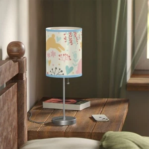 Lamp on a Stand, US|CA plug "Hearts and Rabbits" - Picture 1 of 121