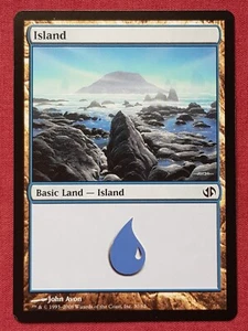 Magic The Gathering DUEL DECKS JACE VS CHANDRA ISLAND 30 land card MTG - Picture 1 of 2