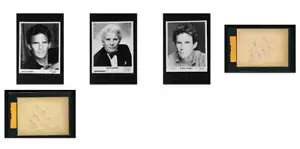 Dack Rambo y Dirk Rambo - Conjunto de fotos de autógrafo y foto en la cabeza firmadas - 1962 - Imagen 1 de 6