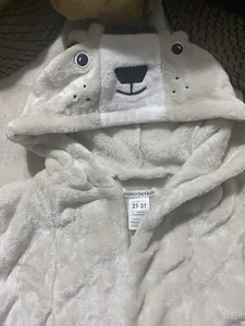POTTERY BARN KIDS ~ LION CRITTER HOODED ROBE ~ SIZE 8-10 No Tags New - Picture 1 of 5