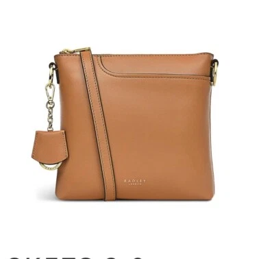 Radley Londo Pockets 2.0  Ziptop Crossbody in Butterscotch W/ Dust Bag A502820 - Image 1 of 4