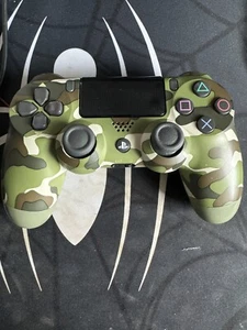 PlayStation 4 Camo Green Controller For Parts - Picture 1 of 2