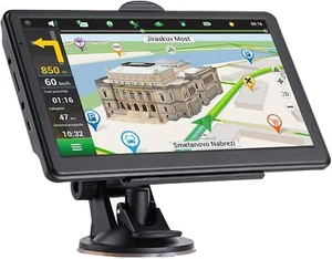 Car Truck GPS Navigation 7 Inch Touch Screen 2024 Maps Spoken Direction FreeShip - Picture 1 of 7
