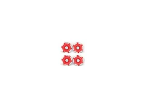 Kit Frame Plugs Red Ducabike Ducati Scrambler Street Classic 2017 > 2018 A02A - Picture 1 of 1