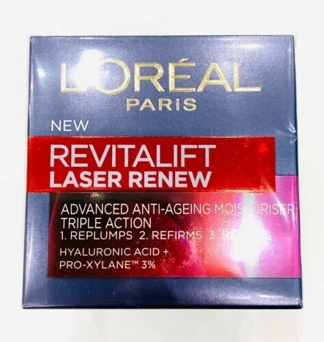 L'Oreal Revitalift Laser Erneuerung Advanced Anti Ageing Tagescreme 50ml Triple - Bild 1 von 1