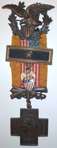 Spanish American War National Commander Medal  - Picture 1 of 8
