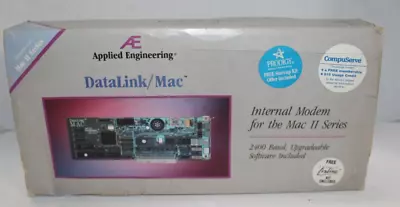 Applied Engineering Datalink Modem 2400 for Apple II Computers 1987 – New - Image 1 of 4