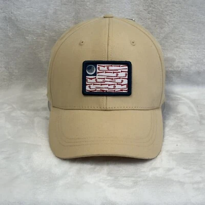 Tommy Bahama Golf Hat Mens Tan 6 Panel Adjustable SnapBack Cap NWT - Image 1 of 4