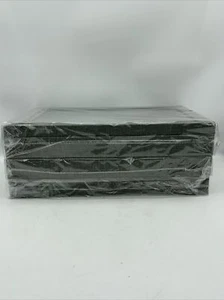 Mebbay Green Burlap Jewelry Trays Organizer with Clear Lid, Stackable Storage - Picture 1 of 5