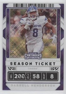 2020 Panini Contenders Draft Picks Diamond Ticket /15 Darrell Henderson #25