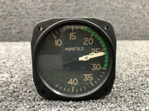 6020-60101 (ALT: C662026-0101) United Instruments Manifold Pressure Indicator - Picture 1 of 9