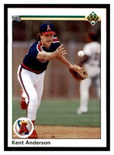 1990 Upper Deck #691 KENT ANDERSON California Angels ~C1I