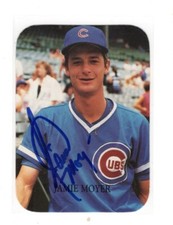1987 Rookies Rob Broder #47 Jamie Moyer Auto Signed Card
