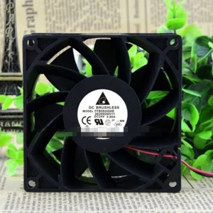 1pc DELTA FFB0924SHE 9238 9.2CM 24V 0.60A 2-wire Inverter Cooling Fan - Bild 1 von 8
