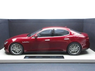 1:18 TOPMARQUES BBR Maserati Ghibli 2013 Energi Red Model Car Kyosho ZJP CHN - Image 1 of 4
