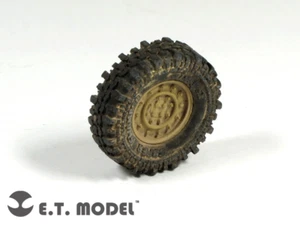 ET Model 1/35 ER35-016 US ARMY HUMVEE All-Terrain Wheels für BRONCO Bausatz - Bild 1 von 2