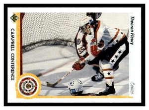 1990 Upper Deck #478 Theoren Fleury - Calgary Flames - Picture 1 of 2