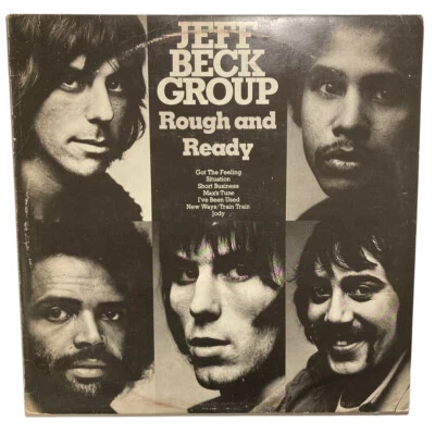 JEFF BECK GROUP “Rough and Ready” Vinyl LP Embassy EMB 31546 1977 EU Re-issue VG - Image 1 of 4