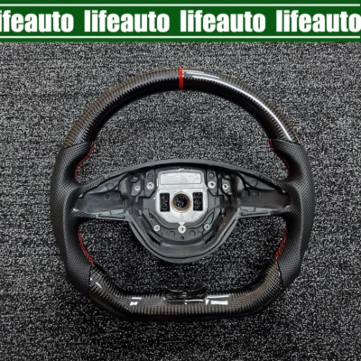 Carbon Fiber Steering Wheel For Mercedes-Benz SLC AMG C63 C43 GLC GLE GLS GLA - Image 1 of 4