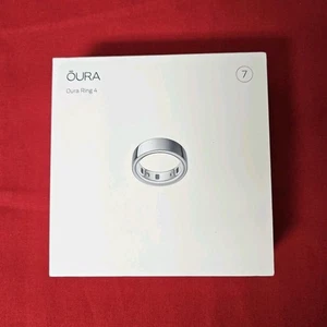 OURA Ring Gen 4 - SILVER - Size 7 -New + Sealed. - Picture 1 of 3