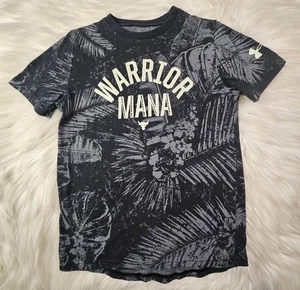 Camisa Under Armour Juvenil Talla Juvenil M Negra Guerrero Maná Tropical Gráfico Camiseta - Imagen 1 de 8