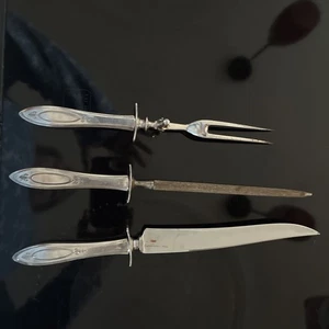 Vintage Schnitzset Community Silberauflage von Oneida - Bild 1 von 6