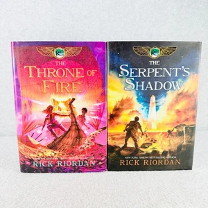 Kane Chronicles Books 2 and 3 by Rick Riordan Hardback First Edition - Picture 1 of 12