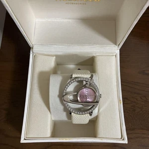 Vivienne Westwood Limited Edition Circle Orb Pink Women's USED with Box - Picture 1 of 3